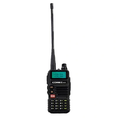 Bild av Draagbare VHF/UHF Kombix UV 5RE radiostation, dual band, 128CH, 144 146MHz en 430 440Mhz, FM radiofunctie signaallamp, 4W, Scan, TOT, VOX, 1500mAh