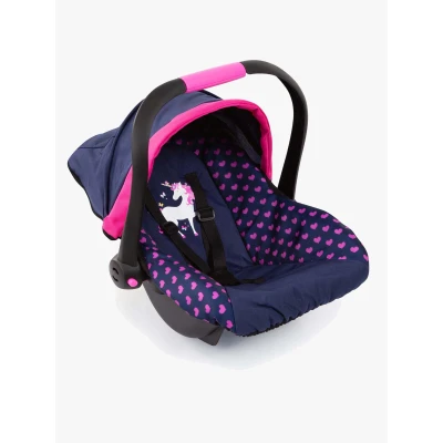 Bild av Bayer Design B Babystol Till Docka Deluxe, Blå/Rosa