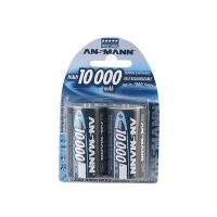 Bild av ANSMANN batteri D NiMH x 2