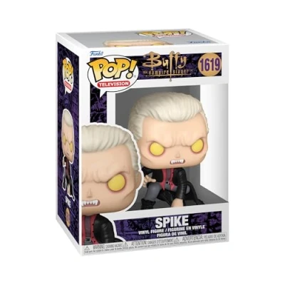 Bild av Funko POP! TV: BTVS Spike (Vampire) Buffy the Vampire Slayer Vinylfigur för samlare Presentidé Officiell Merchandise Leksaker barn och vuxna Skräckfans Modellfigur
