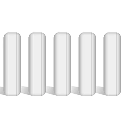 Bild av stonylab 5 Paket Omrörning Bar Set, 30 mm PTFE Belagda Magnetiska Barer Vit Omröra Mixer för Omrörare, PK