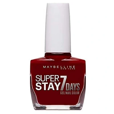 Bild av Maybelline Forever Strong Superstay nagellack, 06 djup röd