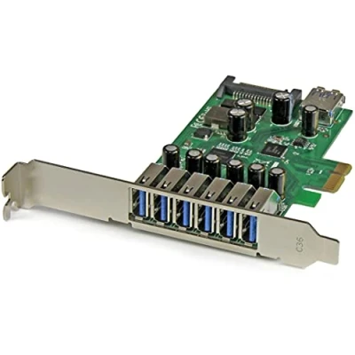 Bild av StarTech.com 7 Port PCI Express USB 3.0 card Standa