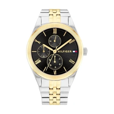 Bild av Tommy Hilfiger CASE DIAL WITH Accents Bracelet Klocka silversoloured/goldsoloured/black, Storlek: One Size, Silver soloured/gold soloured/black