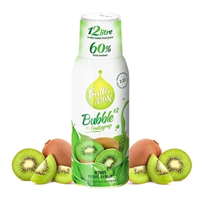 Bild av FruttaMax Fruktsirapskoncentrat Mindre socker med 60% fruktinnehåll lämplig för läskmaskin 500ml (Kiwi)
