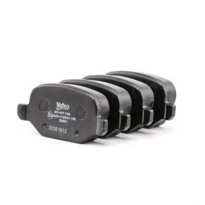 Bild av VALEO 301407 Jeu de plaquettes frein FIRST Essieu arrière contact signal d&#039;usure exclu sans tôle anti bruit ALFA ROMEO: 156 Berline