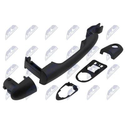 Bild av Dörrhandtag, Bak, Höger fram, Vänster renault kangoo / grand ii, be bop, express, 7701478188