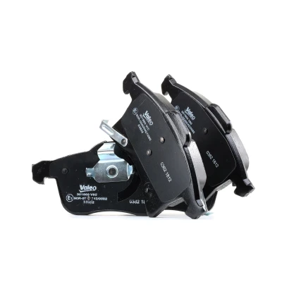 Bild av VALEO 301860 Jeu de plaquettes frein FIRST Essieu avant contact signal d&#039;usure inclus avec tôle anti bruit OPEL: Astra H 3/5 portes