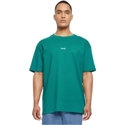 Bild av Merchcode LOVE Heavy Oversized Tshirt med print, Storlek: Large, Green