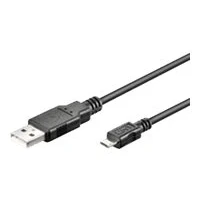 Bild av Pro USB A &lt; &gt; Micro B 3m Svart