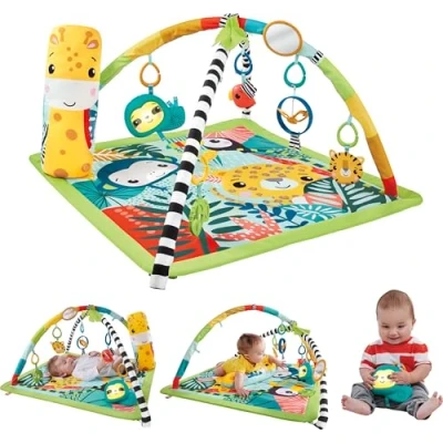 Bild av Fisher Price Babygym Sensorisk Regnskog 3 i 1