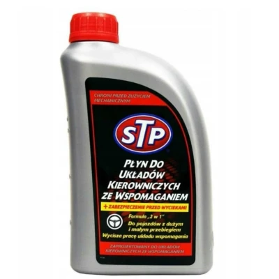 Bild av Stp Power Steering Fluid With Stop Leak, Universal