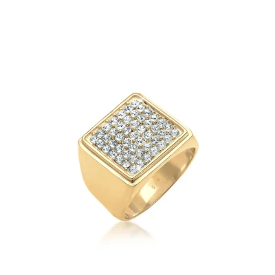 Bild av Elli Glass Crystal Ringar goldcoloured, Storlek: 58, Gold coloured