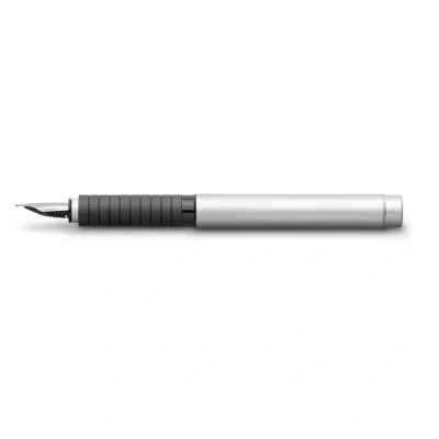 Bild av Faber Castell Basic Metal Matt Chrome FP EF