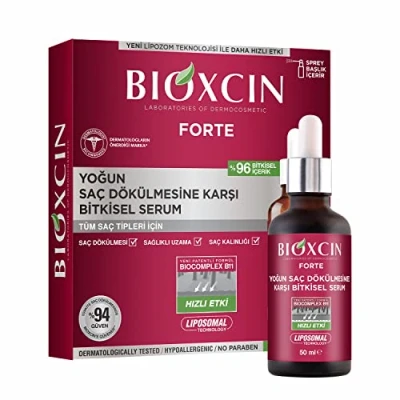 Bild av Bioxcin Forte vegetabiliskt serum 3 x 50 ml mot stark håravfall för starkare och tätare hårväxt Med BioComplex B11