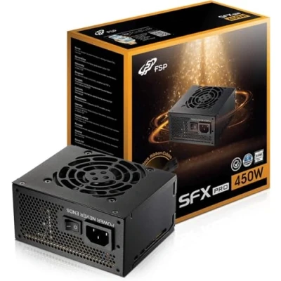 Bild av FSP SFX PRO 450 50SAC Strömförsörjning Watt 80 mm ATX Plus Bronze certificate