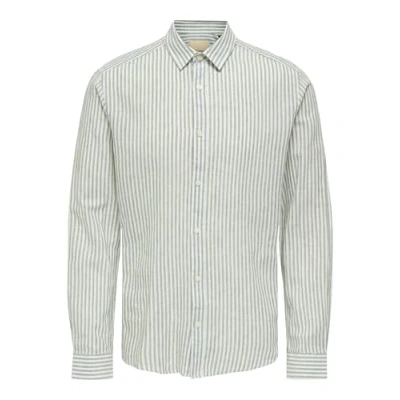 Bild av Only &amp; Sons Caiden Langarm Skjorta, Storlek: Small, Grau