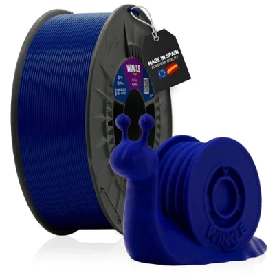 Bild av WINKLE PLA HD filament kungsblå 3D skrivarfilament tråd 1,75 mm 1 kg blå kompatibel med alla skrivare dimensionell noggrannhet spole